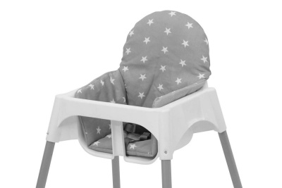 Чехол для стула Polini Kids, серый. Фото