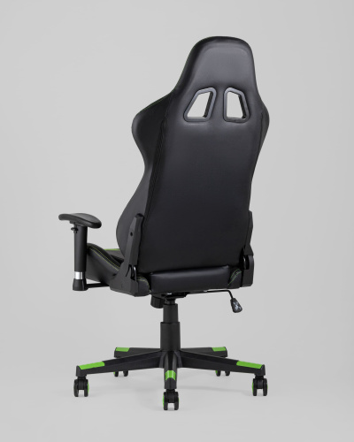 Кресло игровое TopChairs Cayenne зеленое. Фото №7