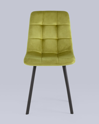 Стул Chilly велюр фисташковый. Фото