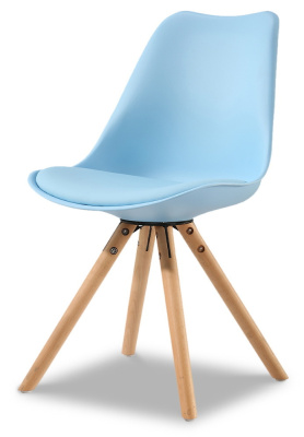 Стул PW072Y голубой. Фото